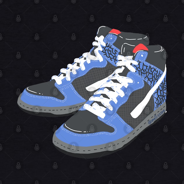 Basketball Sneakers Dunk by melisssne